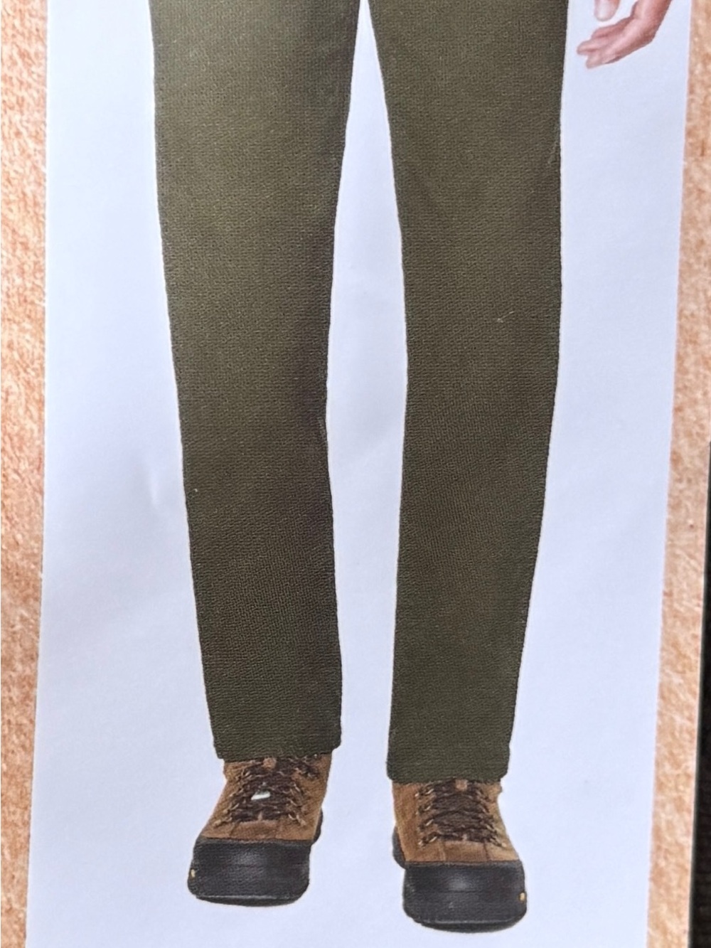 LEGENDARY OUTFITTERS Men’s Stretch Canvas Pant, Green, 40x32